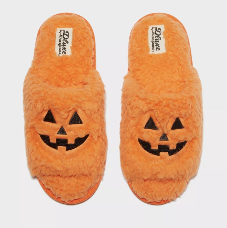 Target Jack-o'-Lantern Halloween Slippers